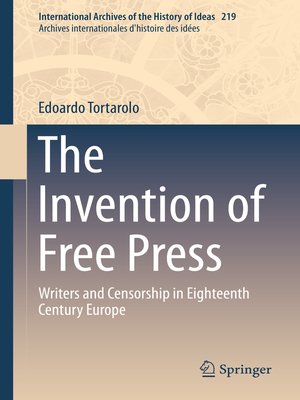 cover image of The Invention of Free Press